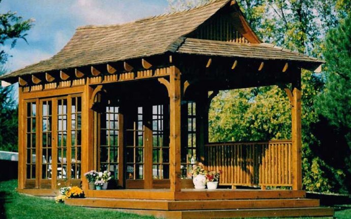 Bali Tea House Gazebo Kits | Backyard & Japanese Teahouse
