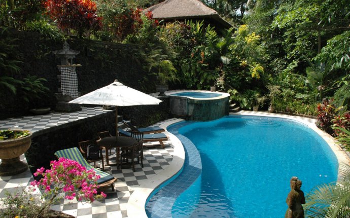 Bali Ubud Bedulu Gubah Bali Exclusive Villas pool area panorama